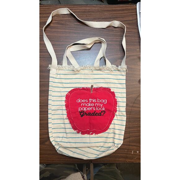 Teacher tote bag and 5 pair sock bundle Education - Picture 6 of 9